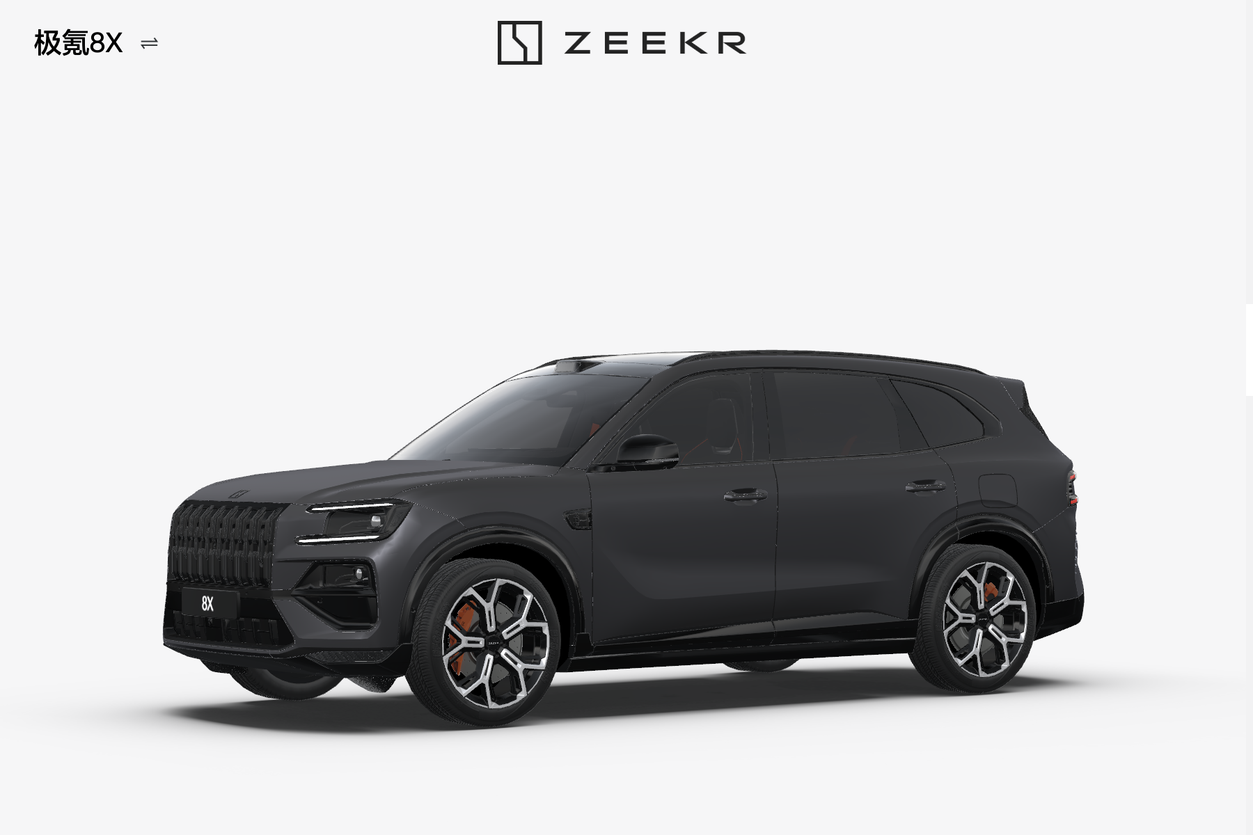 Zeekr 8X shadow(5 seater)